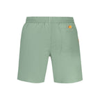 Norway 1963 Verde Poliammide men's swim boxer featuring green fabric and a comfortable fit, ideal for swimming and beach wear.
