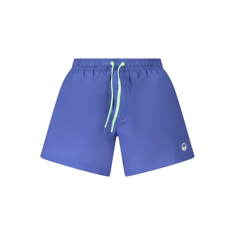 North Sails Blue Nylon Men's Swim Boxer North Sails