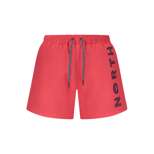 North Sails Red Nylon Men's Swim Trunk North Sails