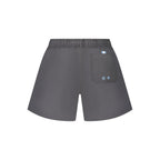 North Sails black nylon men's swim boxer shorts, quick-drying swimwear with a comfortable fit and secure waistband.