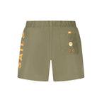 North Sails Verde Nylon men's swim trunks featuring a vibrant green color and adjustable waistband.