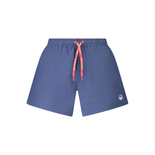 North Sails Blue Nylon Men's Swim Boxer North Sails