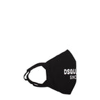 Dsquared² Black Polipropilene Facemask