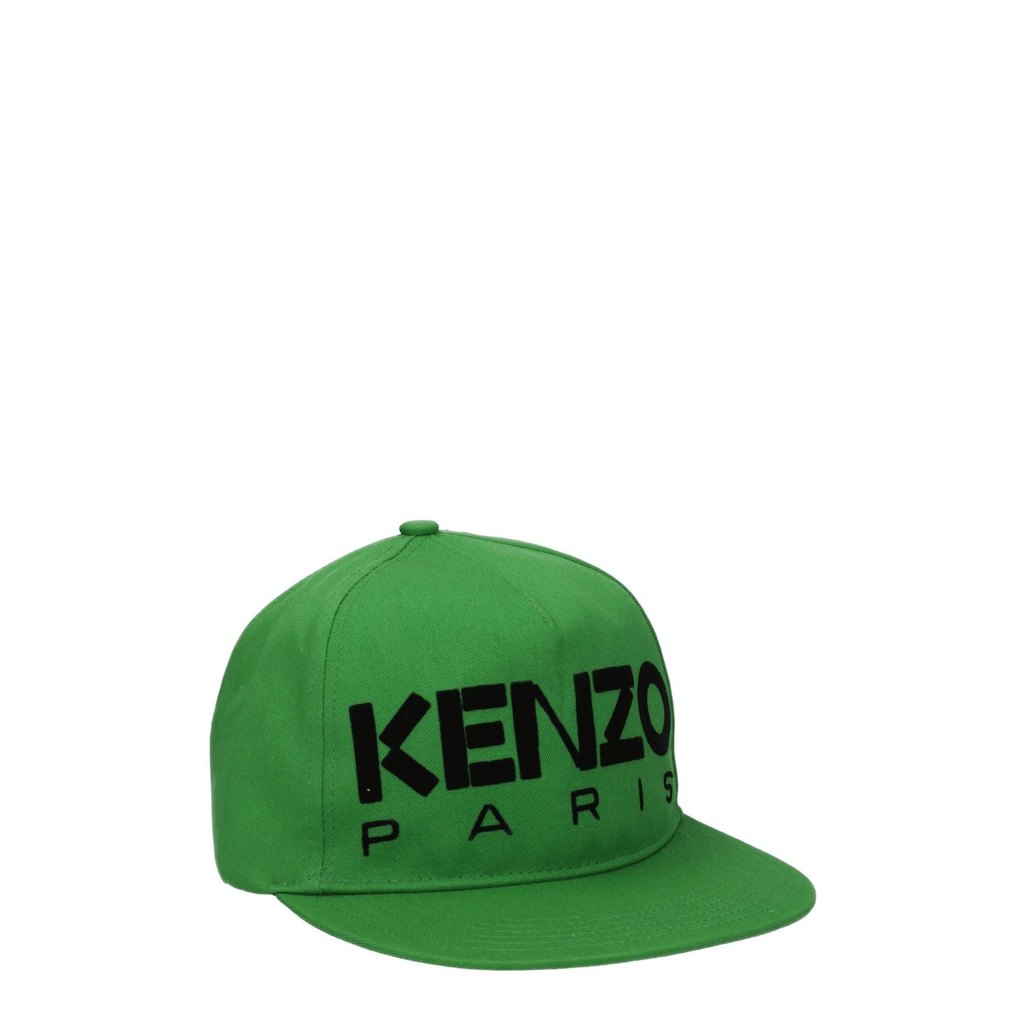 Kenzo Green Cotton Cap Baseball Hat Kenzo