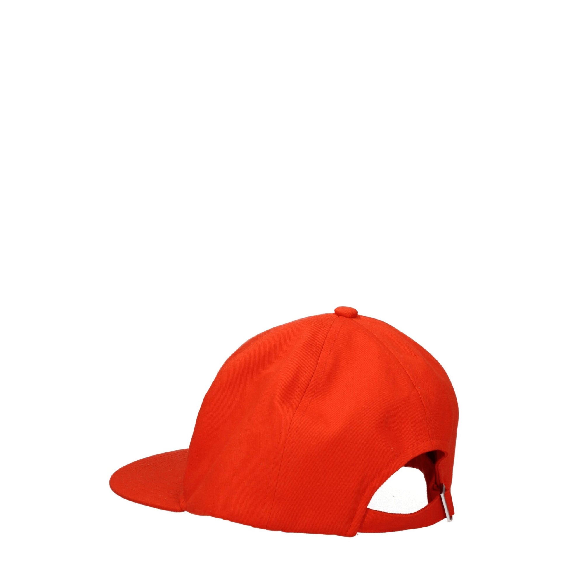 Kenzo Orange Cotton Cap Baseball Hat