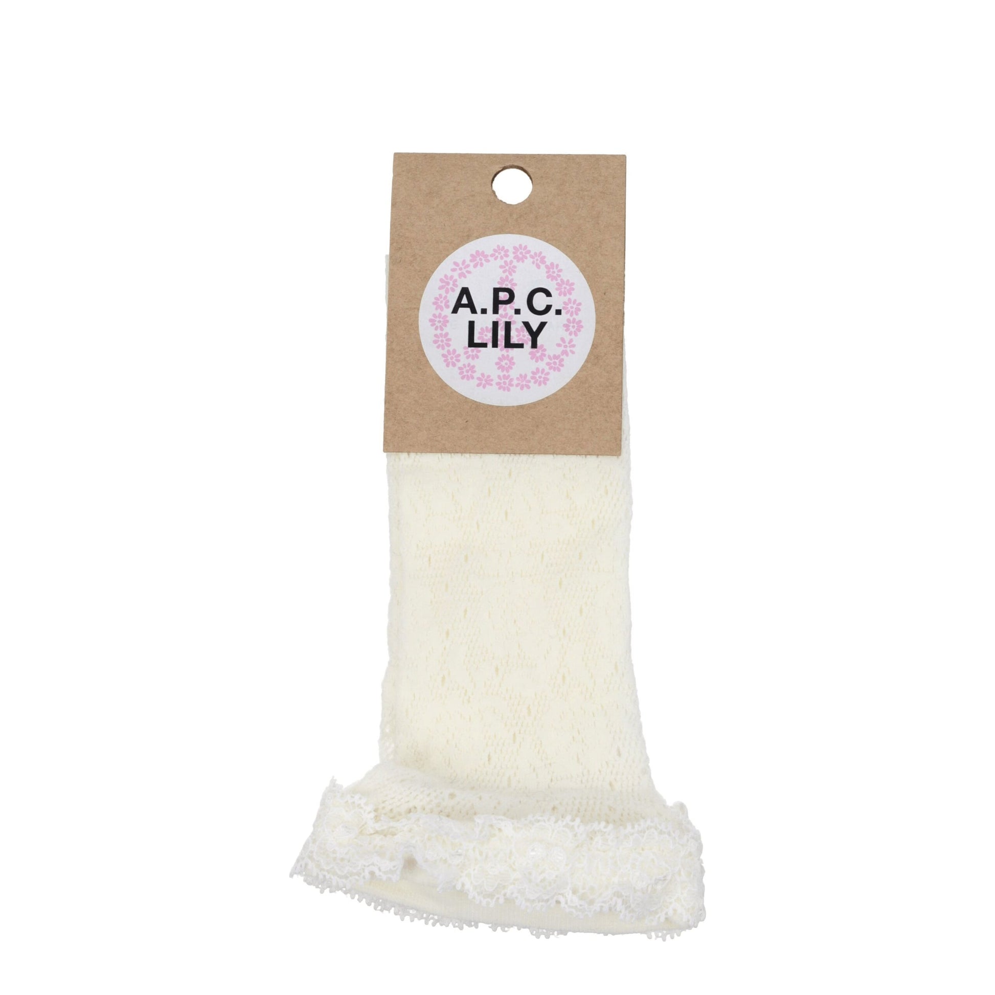 A.P.C. White Polyamide Socks A.P.C.
