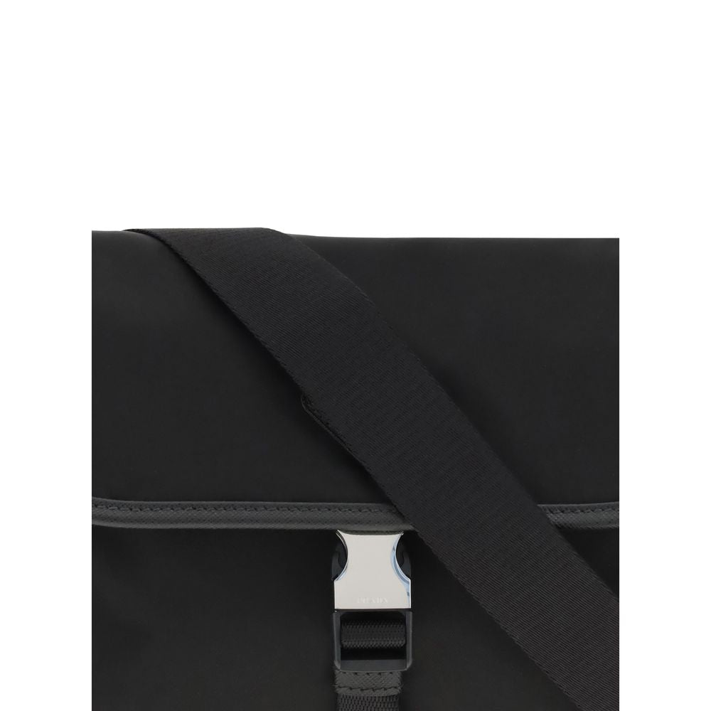 Prada Re-Nylon and saffiano Shoulder Bag Prada