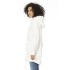 Mr&Mrs Italy White Cotton Women Parka