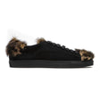 Mr&Mrs Italy Black Leather Women Sneaker