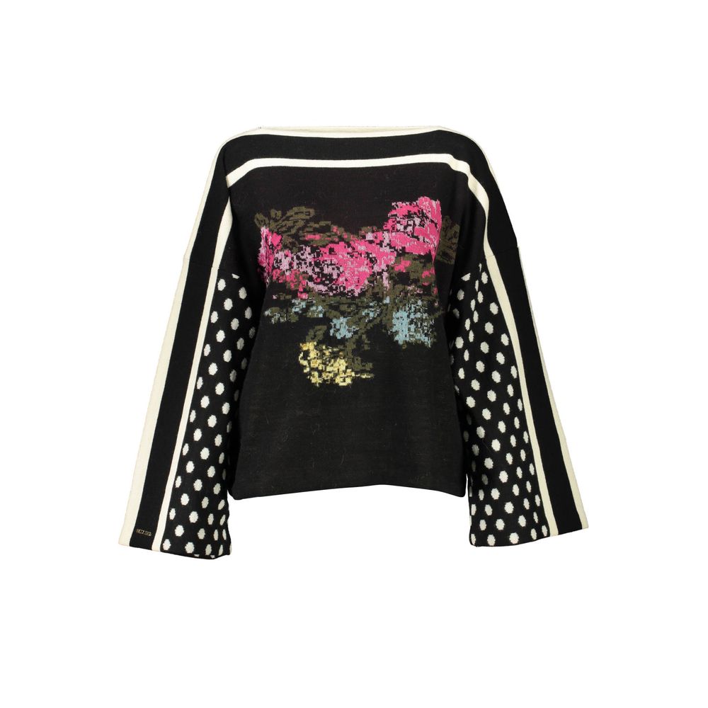 Blugirl Black Acrylic Women Sweater Blugirl