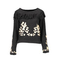 Blugirl Black Viscose Women Sweater