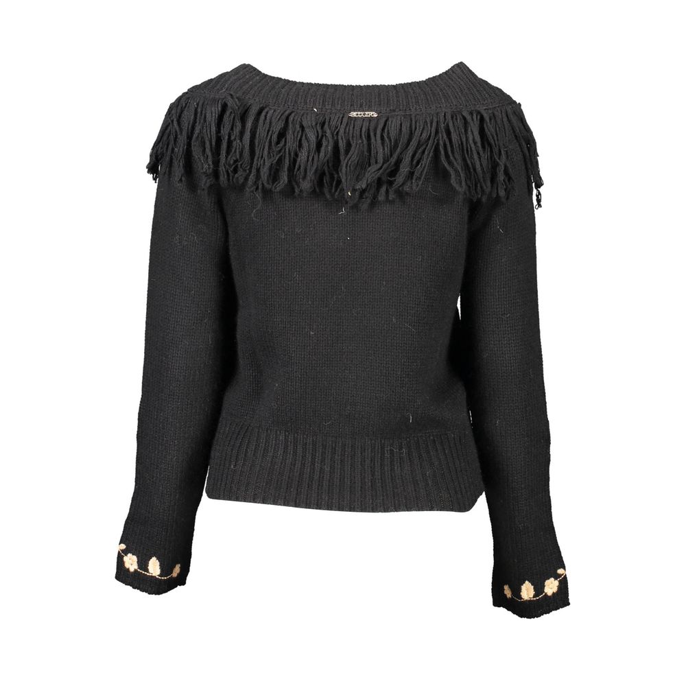 Blugirl Black Wool Sweater Blugirl