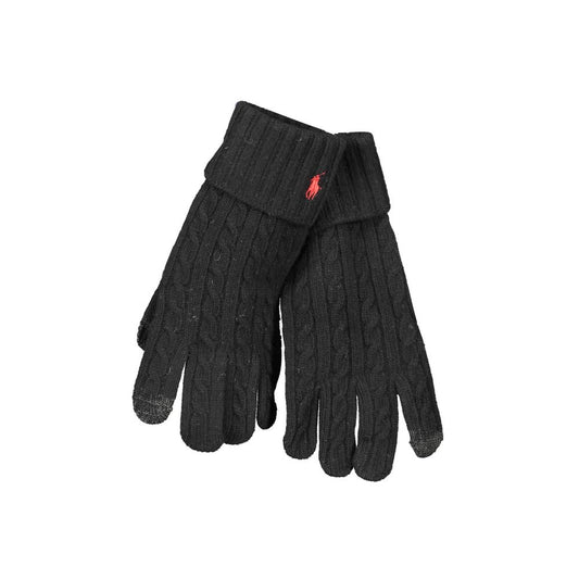Ralph Lauren Black Nylon Glove Ralph Lauren