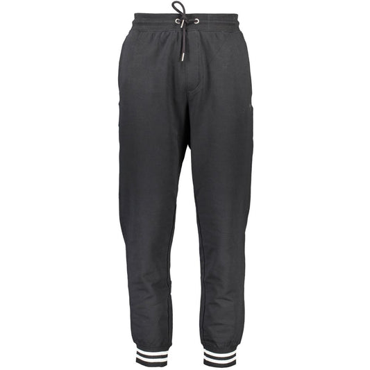 Guess Jeans Black Cotton Pant Guess Jeans