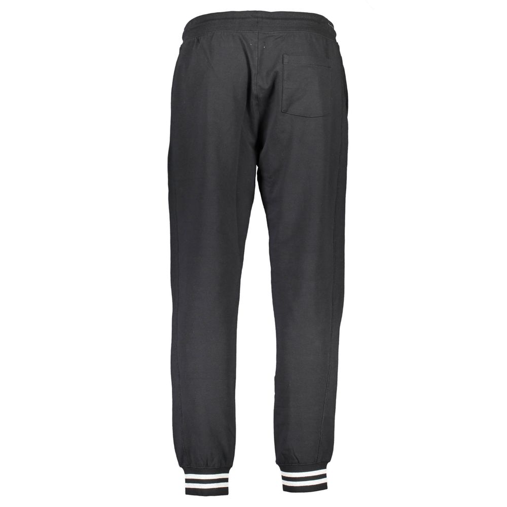 Guess Jeans Black Cotton Pant Guess Jeans