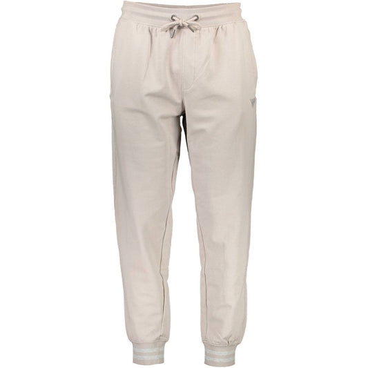 Guess Jeans Beige Cotton Pant Guess Jeans