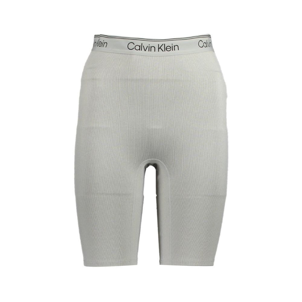 Calvin Klein Gray Polyester Pant Calvin Klein