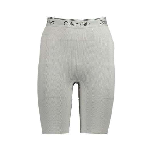 Calvin Klein Gray Polyester Pant Calvin Klein