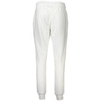 Cavalli Class Bianco Cotton Women Jogger Pant