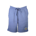 Vans blue cotton men's sweatpants with elastic waistband and cuffs, casual loungewear or athletic apparel.