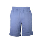 Vans blue cotton men's sweatpants with an elastic waistband and relaxed fit, showcasing casual comfort and classic style.