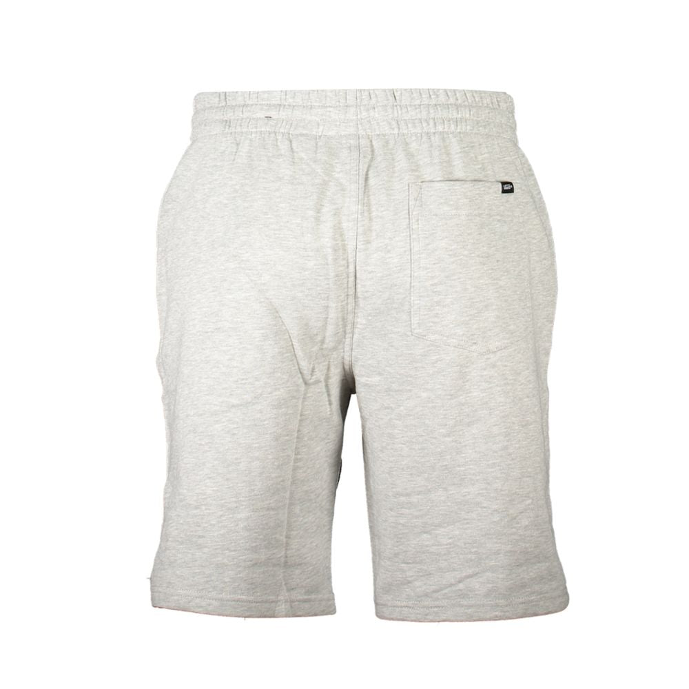 Vans Grigio cotton men's sweatpants with elastic waistband and relaxed fit, casual loungewear for men.