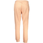 Cavalli Class Grigio polyester women's sweatpants with elastic waistband and relaxed fit, casual athletic style.