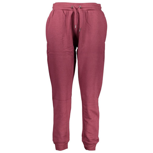 Cavalli Class Purple Cotton Pant Cavalli Class
