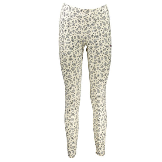 Fila White Cotton Women's Legging Fila