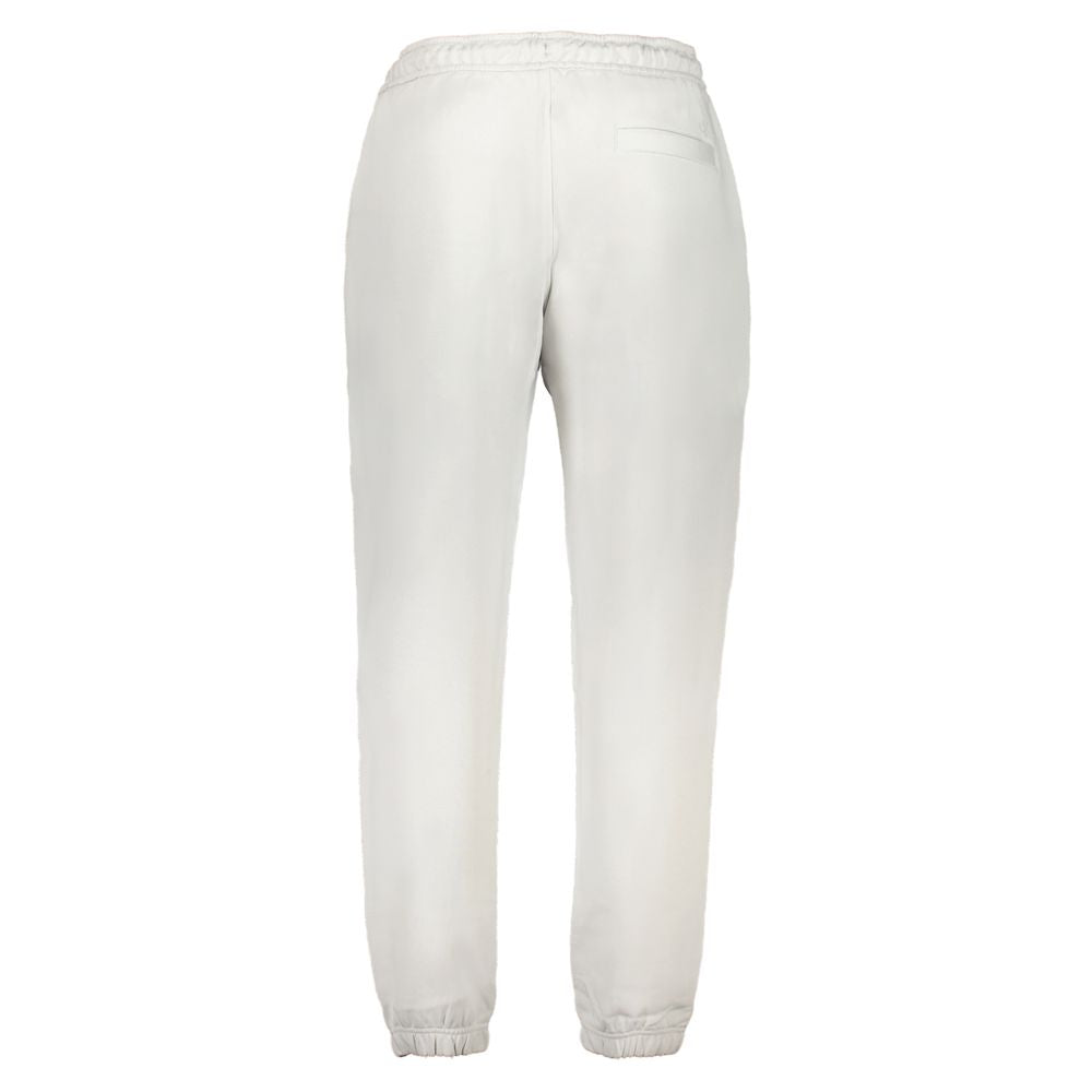 Calvin Klein Grigio cotton men's sweatpants with elastic waistband and relaxed fit, casual loungewear or athletic apparel.