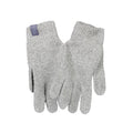 North Sails Grigio Lana men's gloves showing soft gray knit fabric and ribbed cuffs for warmth and style.