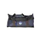 North Sails Blu polyester men's duffle bag with handles and shoulder strap, featuring the North Sails logo.