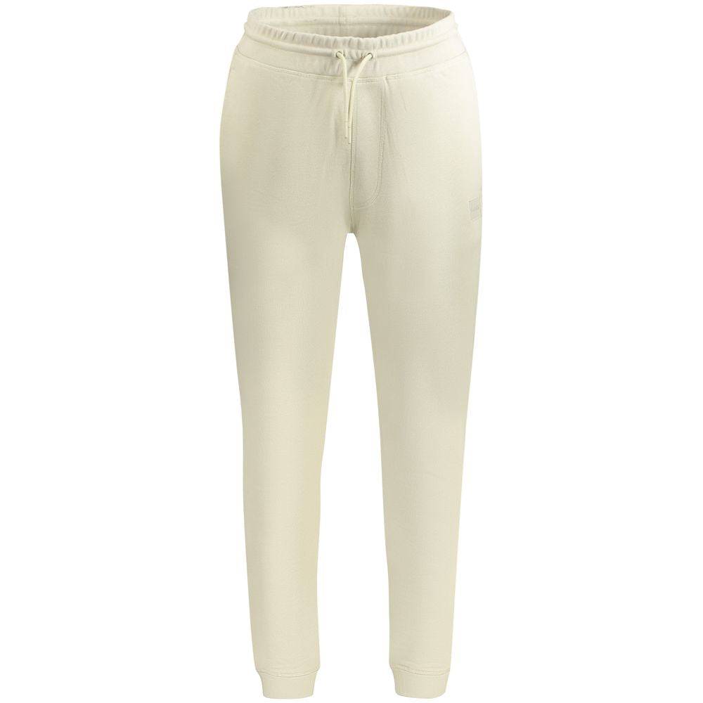 Hugo Boss Beige Cotton Men's Sweatpants Hugo Boss