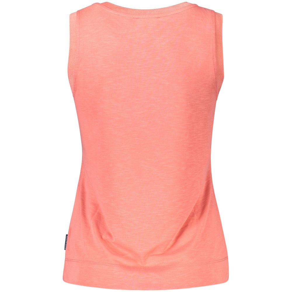 North Sails Rosa Modal women's canotta top in light fabric, featuring a fitted design and sleeveless style.