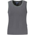 Black North Sails women's modal tank top with sleeveless design and relaxed fit, perfect for casual or active wear.
