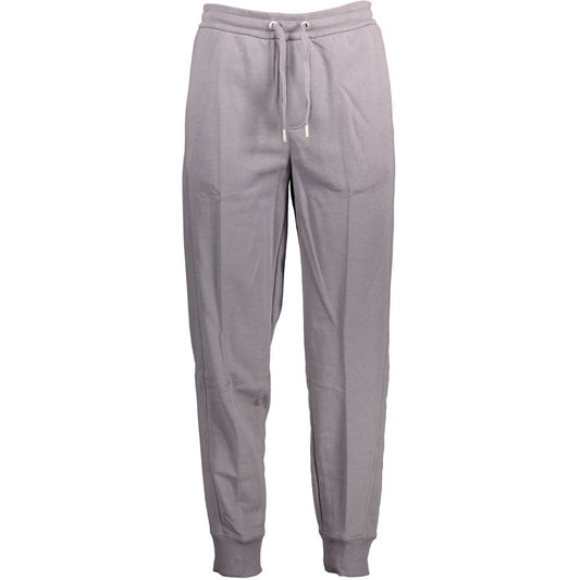 Calvin Klein Grigio Cotton Men Sport Trouser Calvin Klein