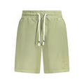 North Sails Verde cotton men's sweatpants with drawstring waist and relaxed fit, shown in a soft green color.