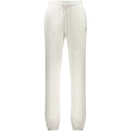 White cotton women's sweatpant from North Sails with a relaxed fit and elastic waistband, casual and comfortable for everyday wear.