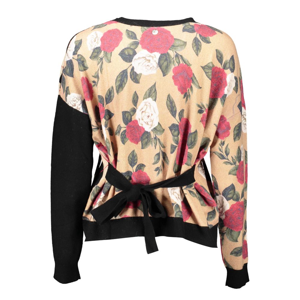Blugirl Beige Viscose Women Cardigan Blugirl