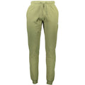 Sergio Tacchini Verde cotton men's sweatpants with elastic waistband and side pockets, casual athletic wear for men.