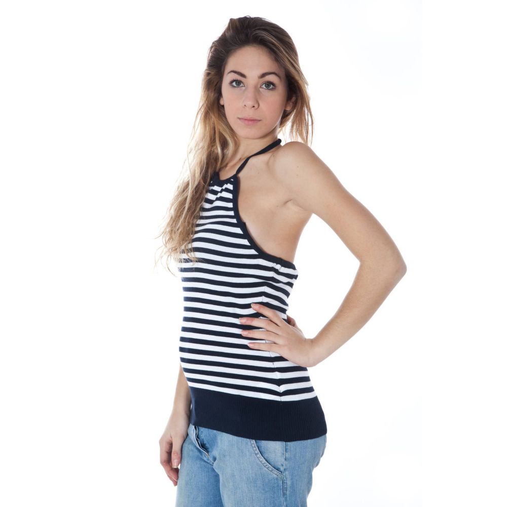 Datch Blu Cotton Women Tank Top Datch