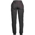 Black Cavalli Class men's cotton sweatpants with drawstring waistband and relaxed fit, casual athletic style.