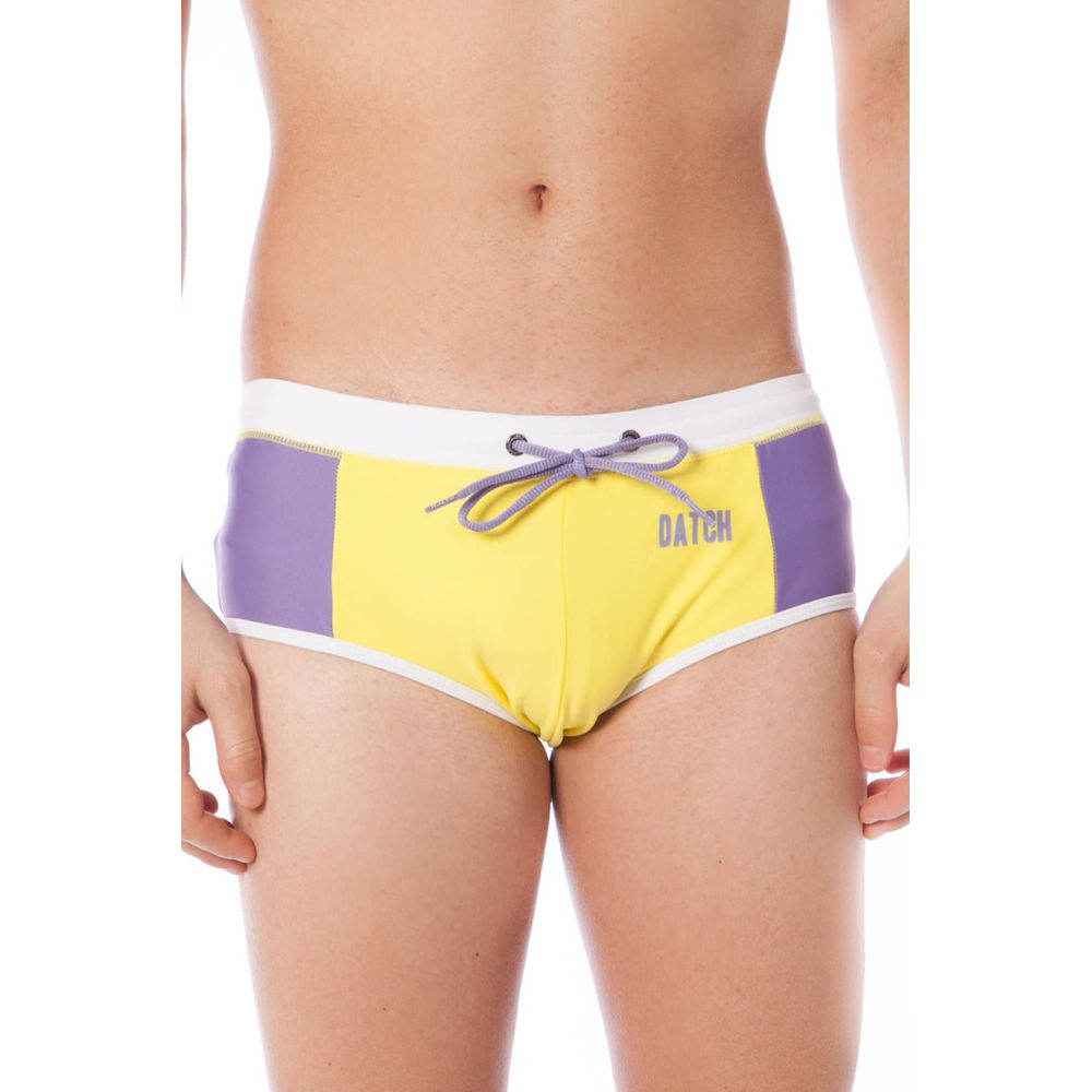 Datch Yellow Elastane Swimwear Datch