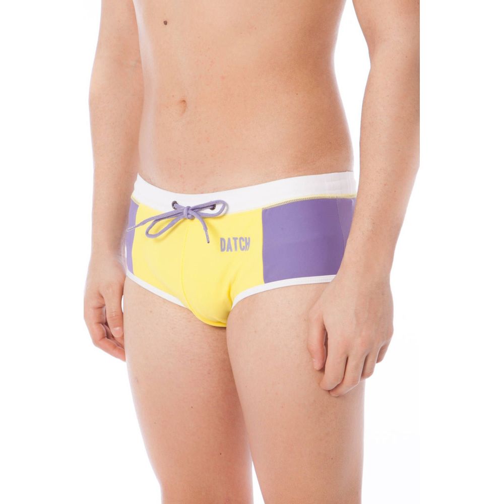 Datch Yellow Elastane Swimwear Datch