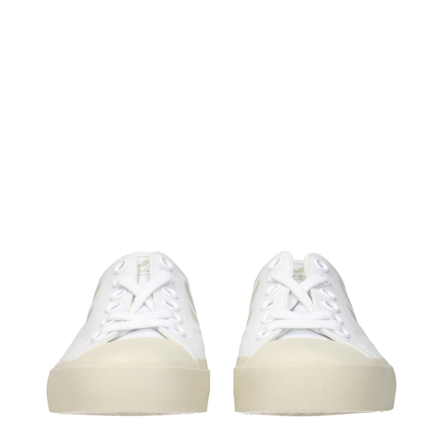 Veja White Fabric Low Top Sneakers Veja