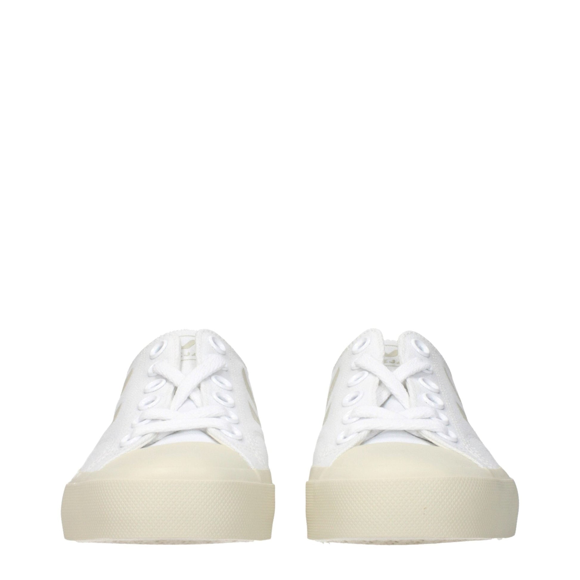 Veja White Fabric Low Top Sneakers Veja