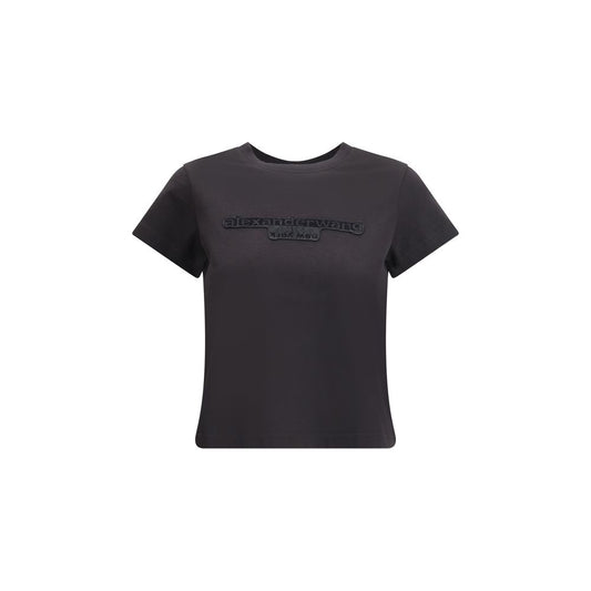 Alexander Wang Cotton T-Shirt with logo Alexander Wang