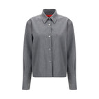 The Latest Gray Wool Oves Aries Shirt