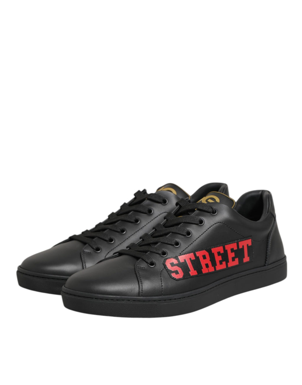 Dolce & Gabbana Black Street Life Low Top Men Sneakers Shoes - Eljoys Fashion 