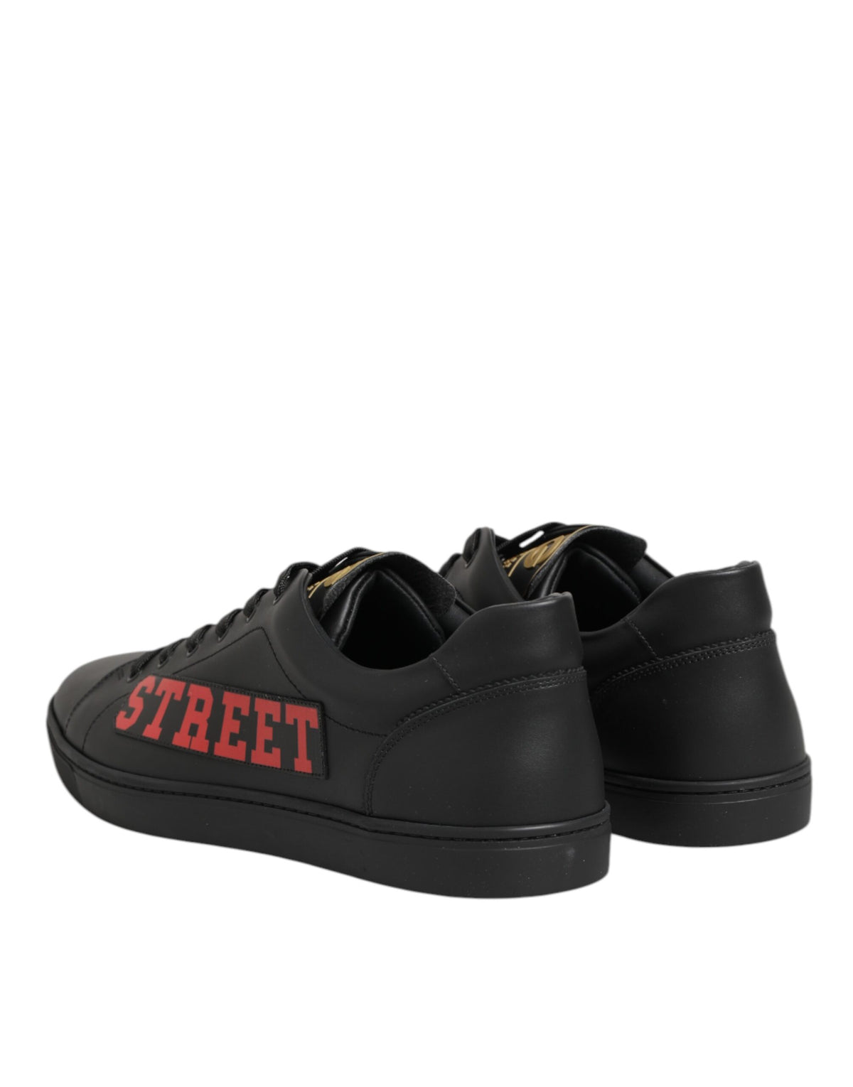 Dolce & Gabbana Black Street Life Low Top Men Sneakers Shoes - Eljoys Fashion 